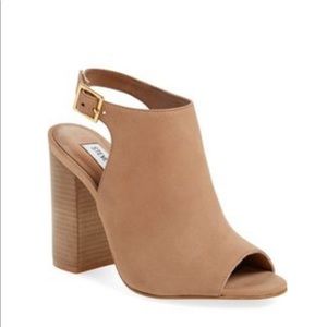 Steve Madden peep toe booties